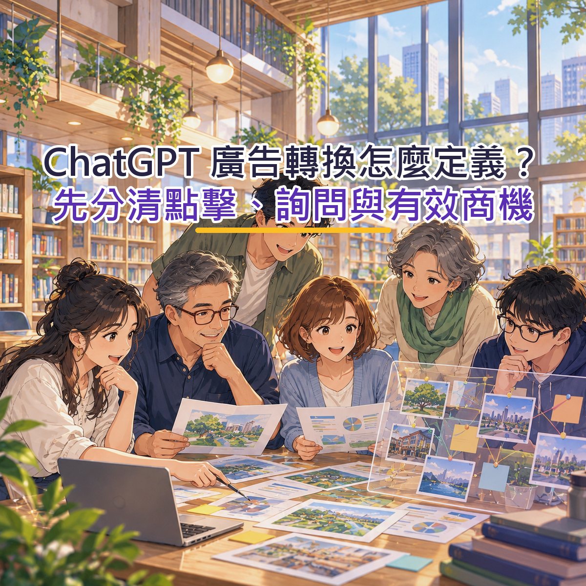 ChatGPT 廣告轉換怎麼定義？先分清點擊、詢問與有效商機