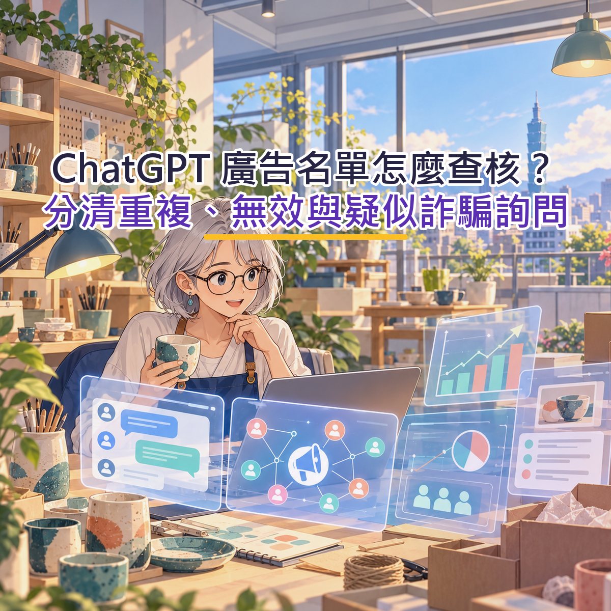 ChatGPT 廣告名單怎麼查核？分清重複、無效與疑似詐騙詢問