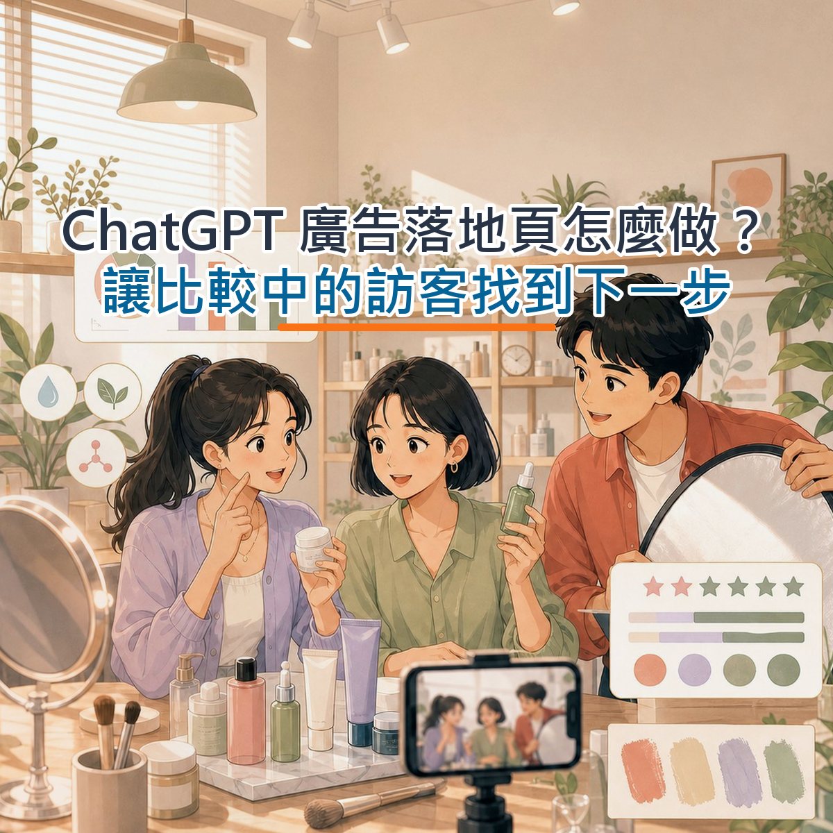 ChatGPT 廣告落地頁怎麼做？讓比較中的訪客找到下一步