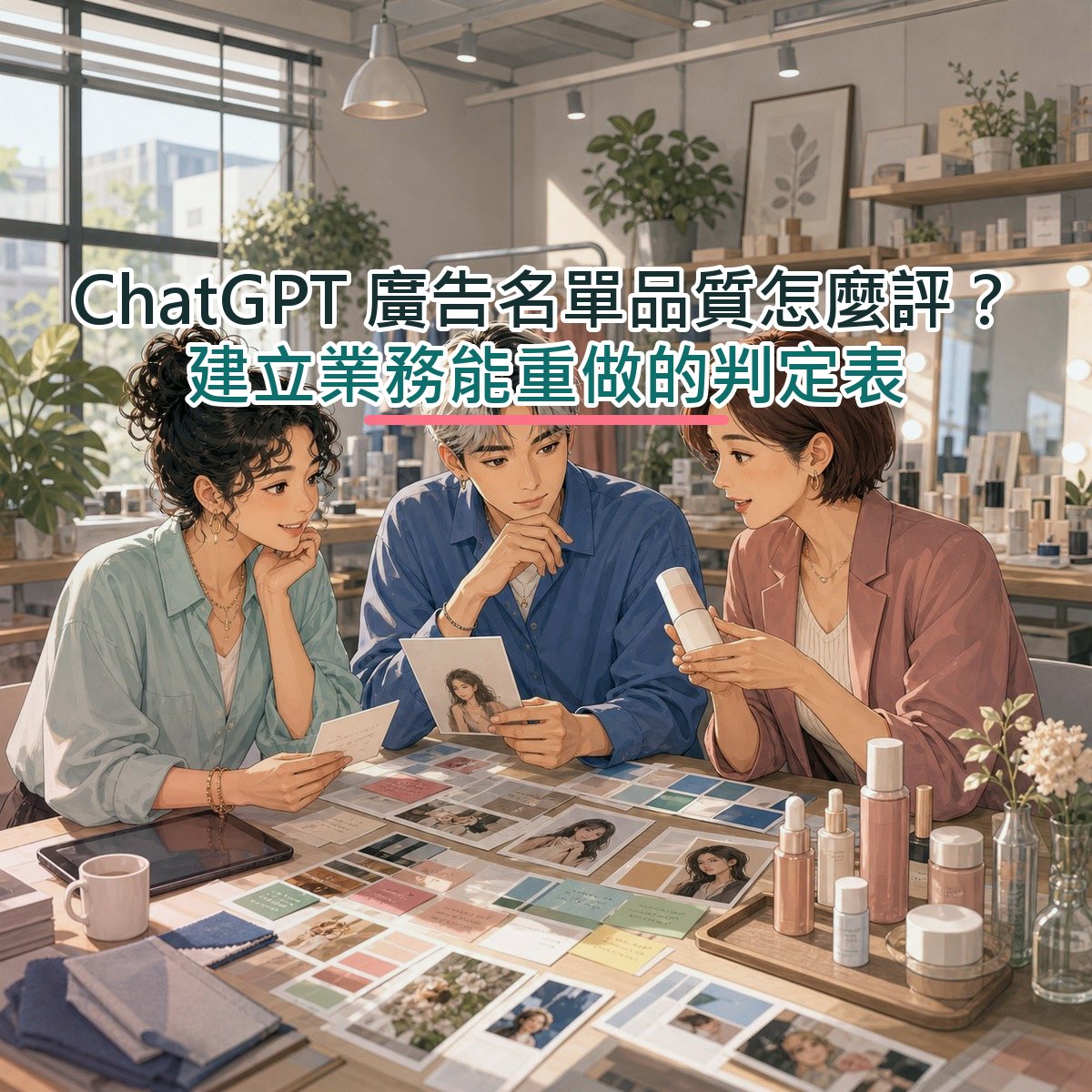 ChatGPT 廣告名單品質怎麼評？建立業務能重做的判定表