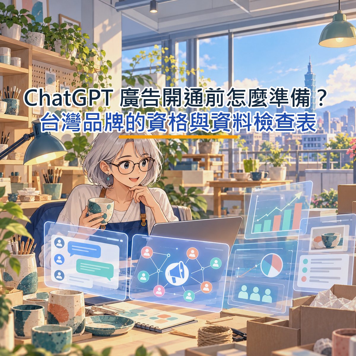 ChatGPT 廣告開通前怎麼準備？台灣品牌的資格與資料檢查表
