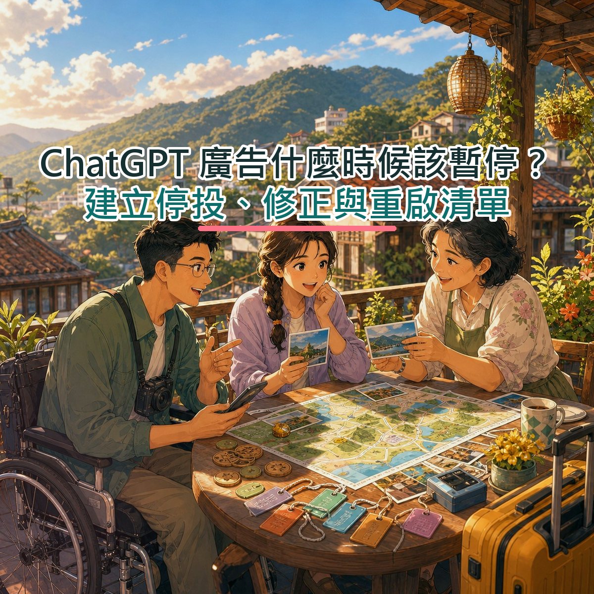 ChatGPT 廣告什麼時候該暫停？建立停投、修正與重啟清單