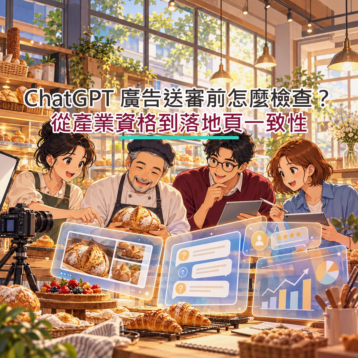 ChatGPT 廣告送審前怎麼檢查？從產業資格到落地頁一致性