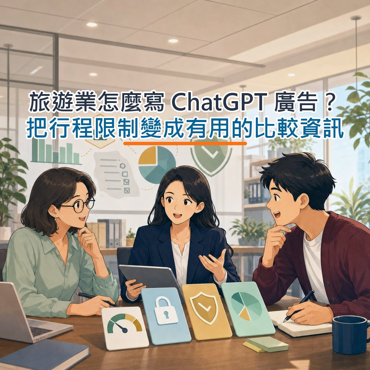 旅遊業怎麼寫 ChatGPT 廣告？把行程限制變成有用的比較資訊