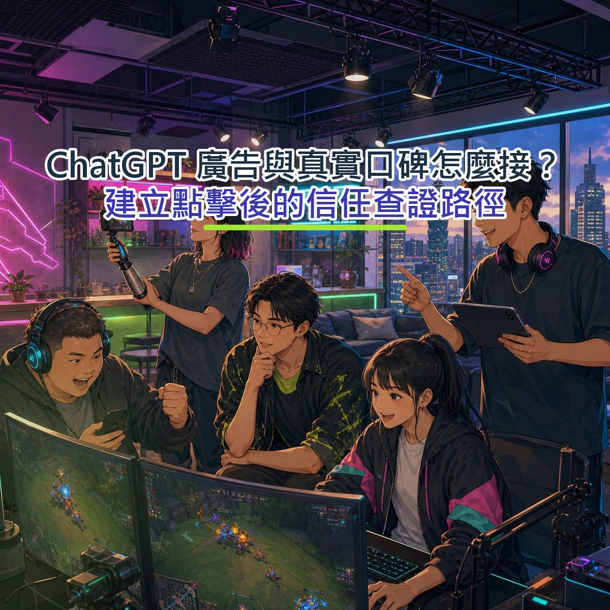 ChatGPT 廣告與真實口碑怎麼接？建立點擊後的信任查證路徑