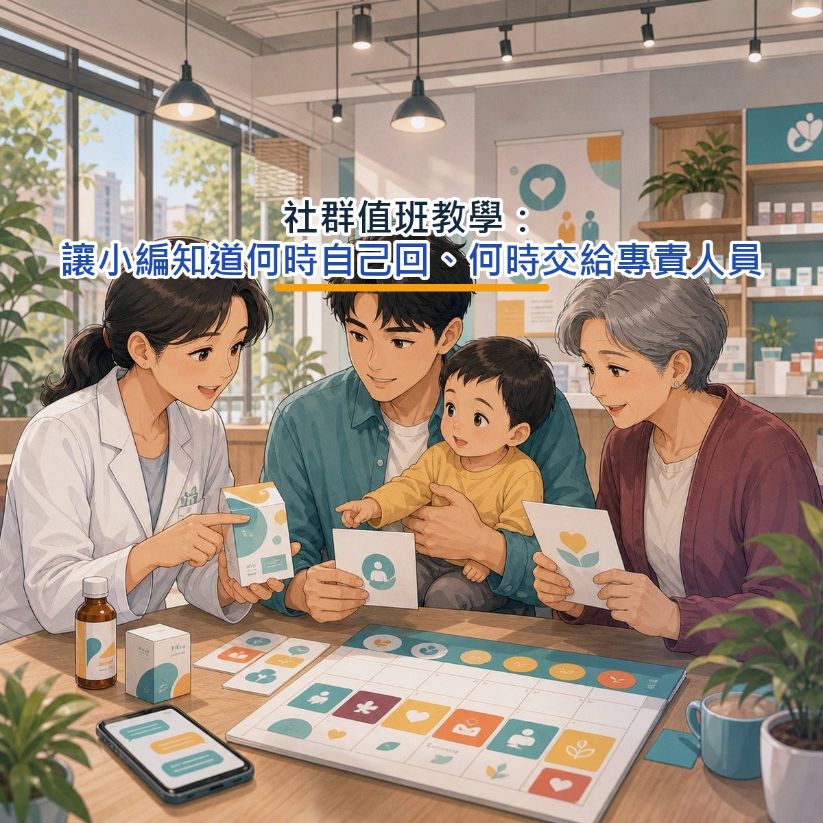 社群值班教學：讓小編知道何時自己回、何時交給專責人員