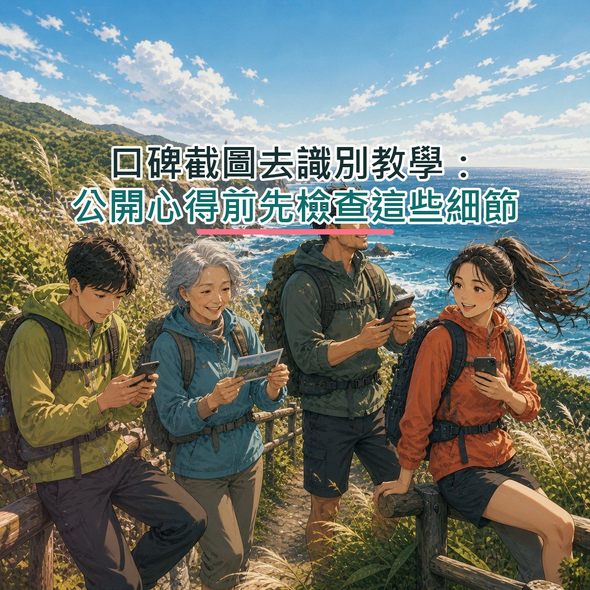 口碑截圖去識別教學：公開心得前先檢查這些細節