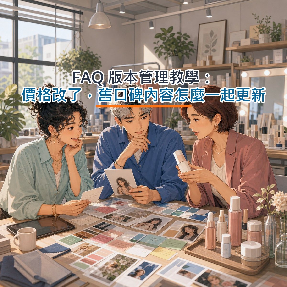 FAQ 版本管理教學：價格改了，舊口碑內容怎麼一起更新