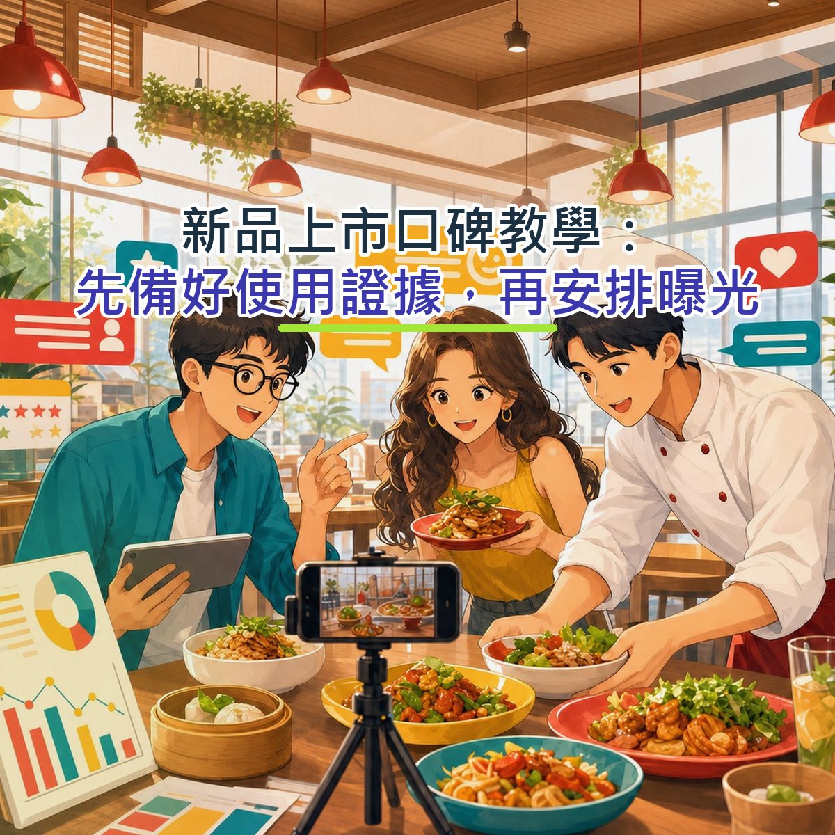 新品上市口碑教學：先備好使用證據，再安排曝光