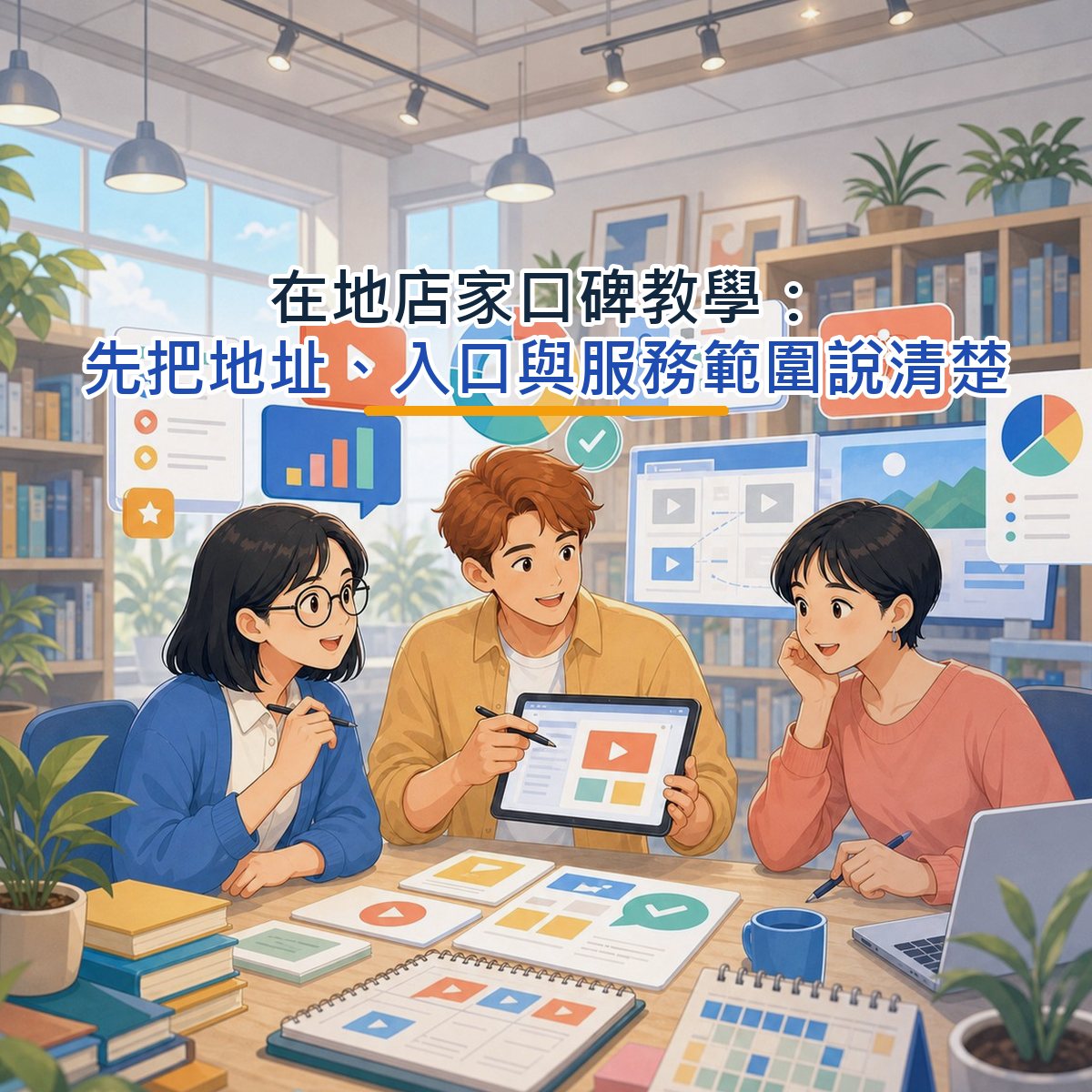 在地店家口碑教學：先把地址、入口與服務範圍說清楚
