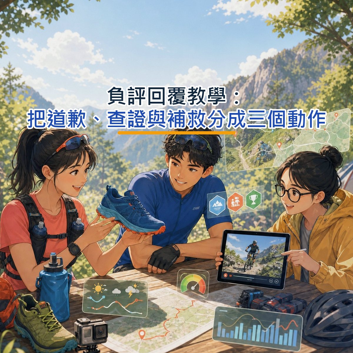 負評回覆教學：把道歉、查證與補救分成三個動作