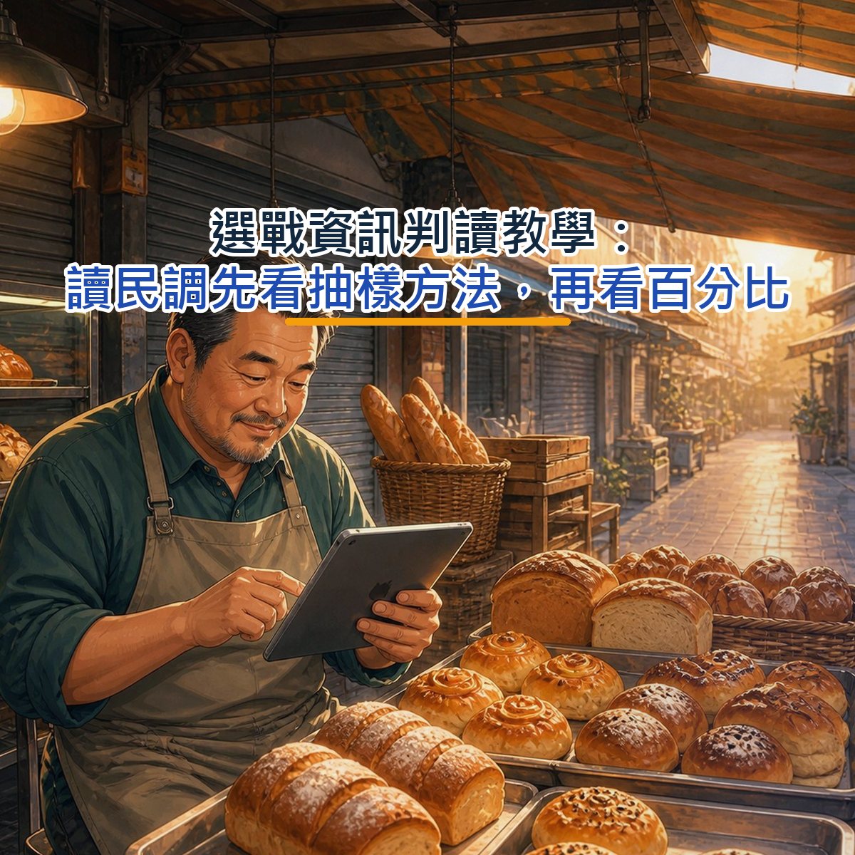 選戰資訊判讀教學：讀民調先看抽樣方法，再看百分比