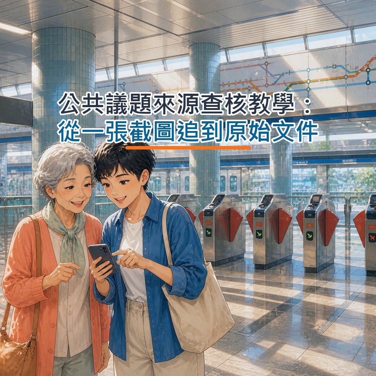 公共議題來源查核教學：從一張截圖追到原始文件