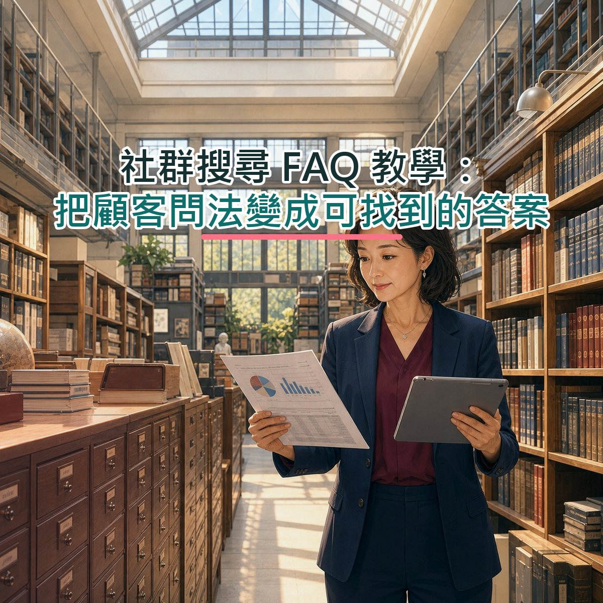 社群搜尋 FAQ 教學：把顧客問法變成可找到的答案
