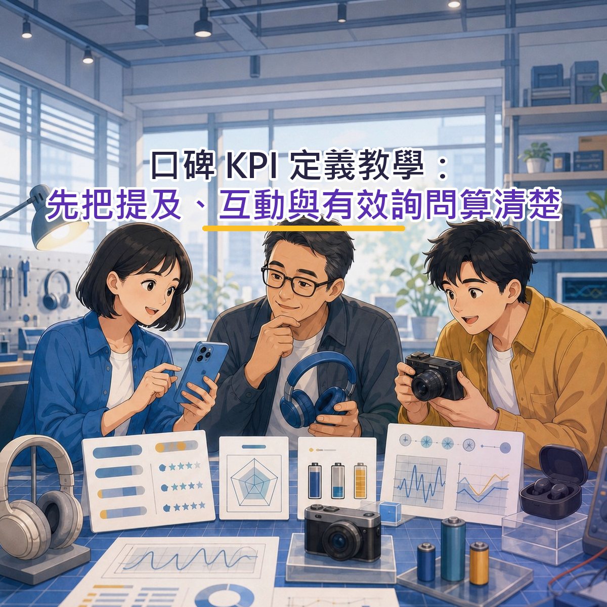 口碑 KPI 定義教學：先把提及、互動與有效詢問算清楚