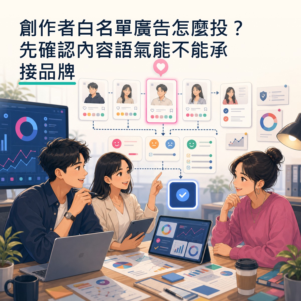 創作者白名單廣告怎麼投？先確認內容語氣能不能承接品牌