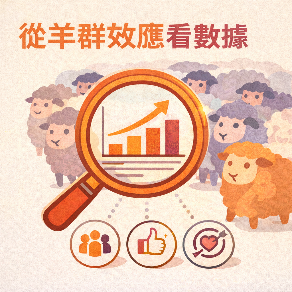 從羊群效應看數據：為何高瀏覽數能自動吸引自然流量？