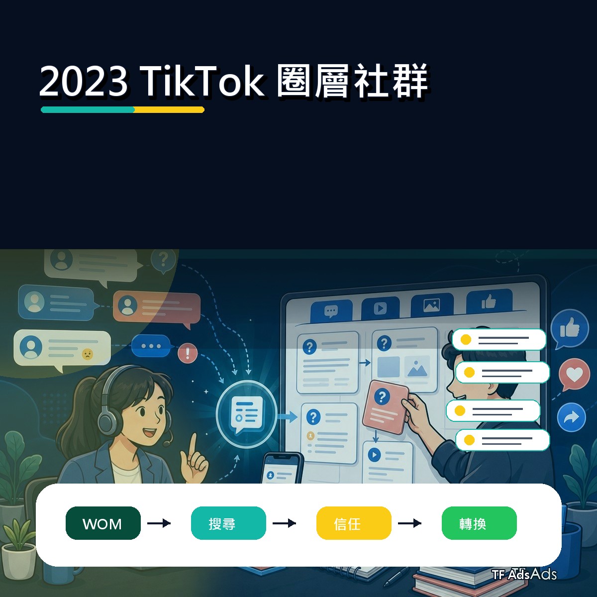 從 2023 TikTok 看口碑廣告：圈層社群的內容打法