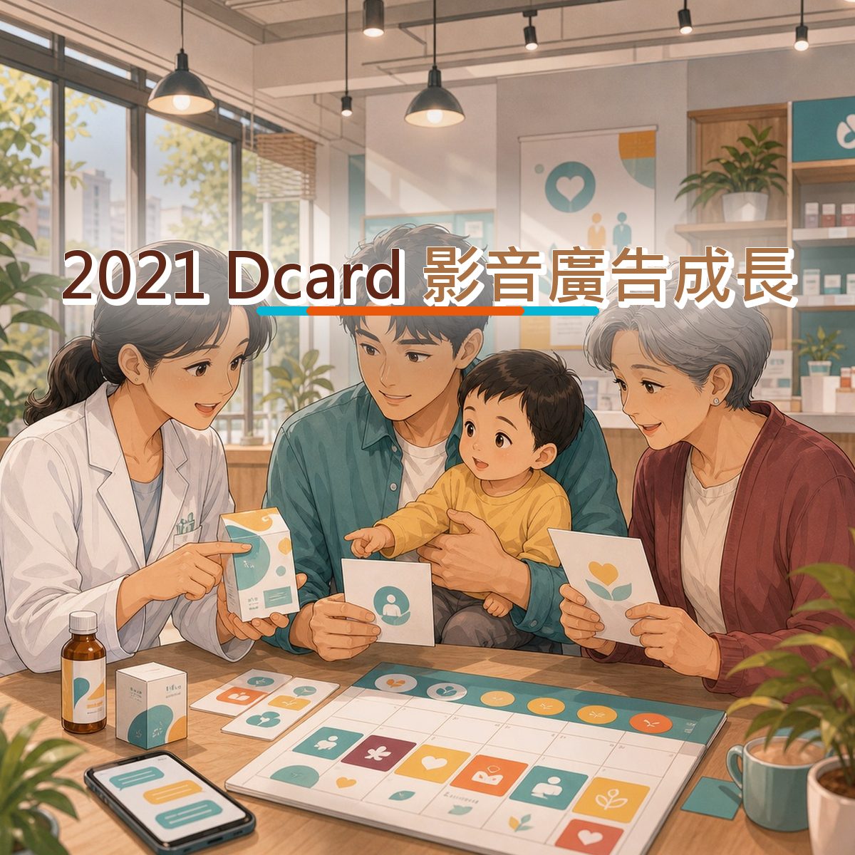 2021 Dcard 內容企劃怎麼寫？母嬰家庭影音廣告成長拆解｜新品暖機
