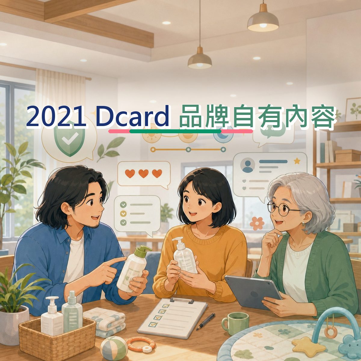 2021 Dcard 口碑企劃：用跨平台接力接住母嬰家庭消費者｜品牌自有內容