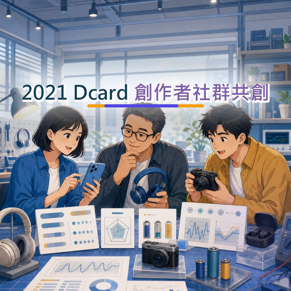 2021 3C 家電創作者社群共創指南：Dcard 從看見到行動｜口碑月報