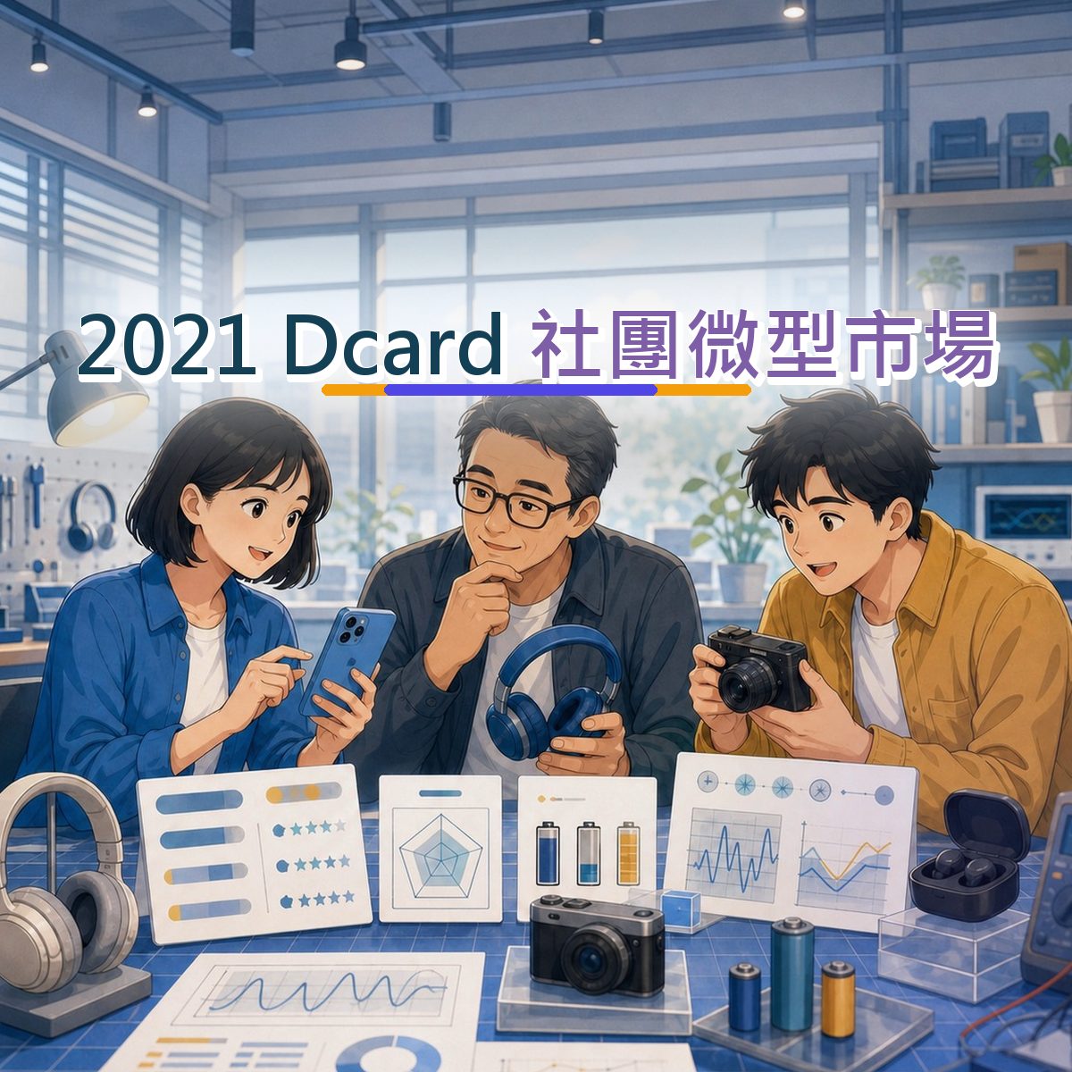 2021 3C 家電社團微型市場指南：Dcard 從看見到行動｜新品暖機