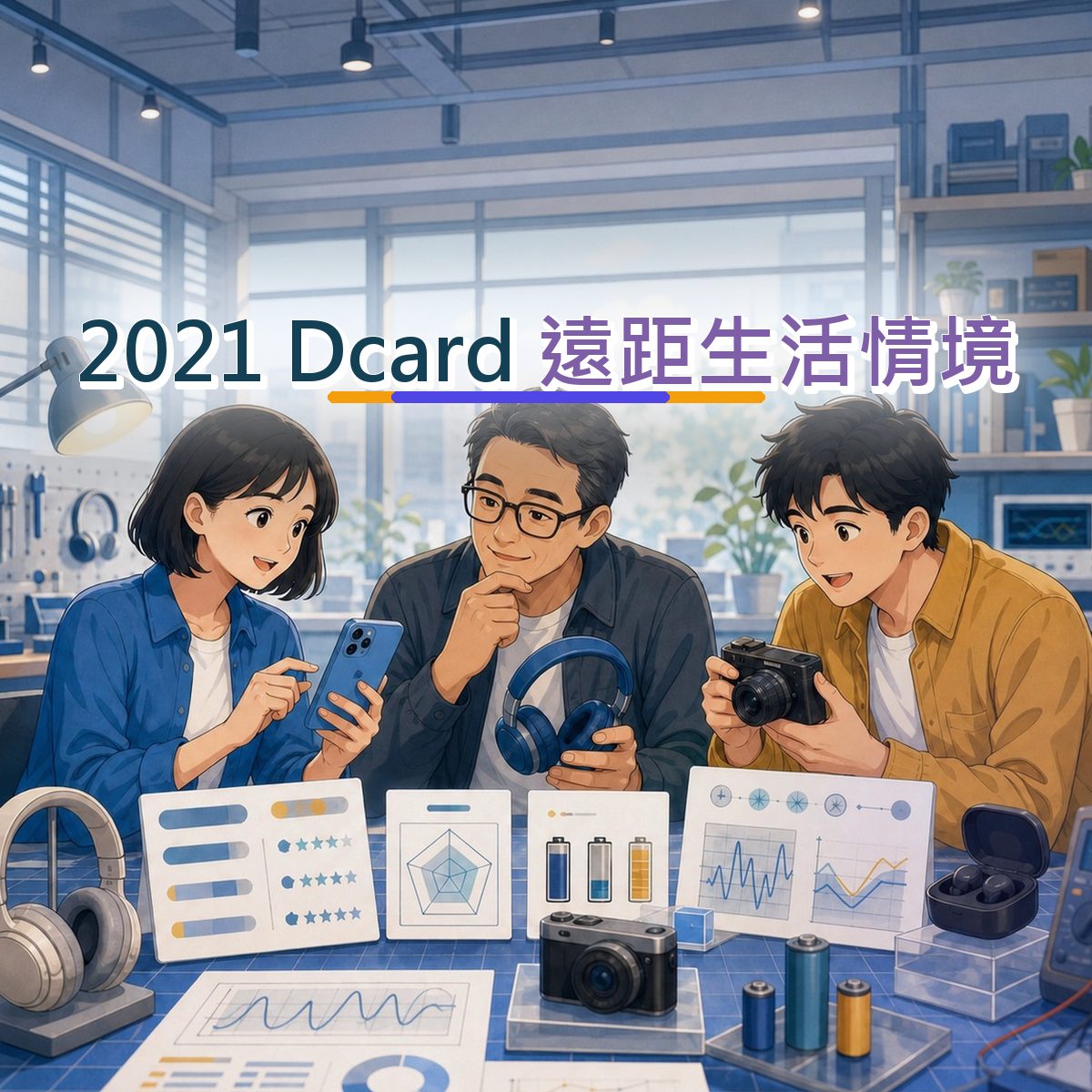 2021 Dcard 口碑企劃：用成效指標接住3C 家電消費者｜遠距生活情境