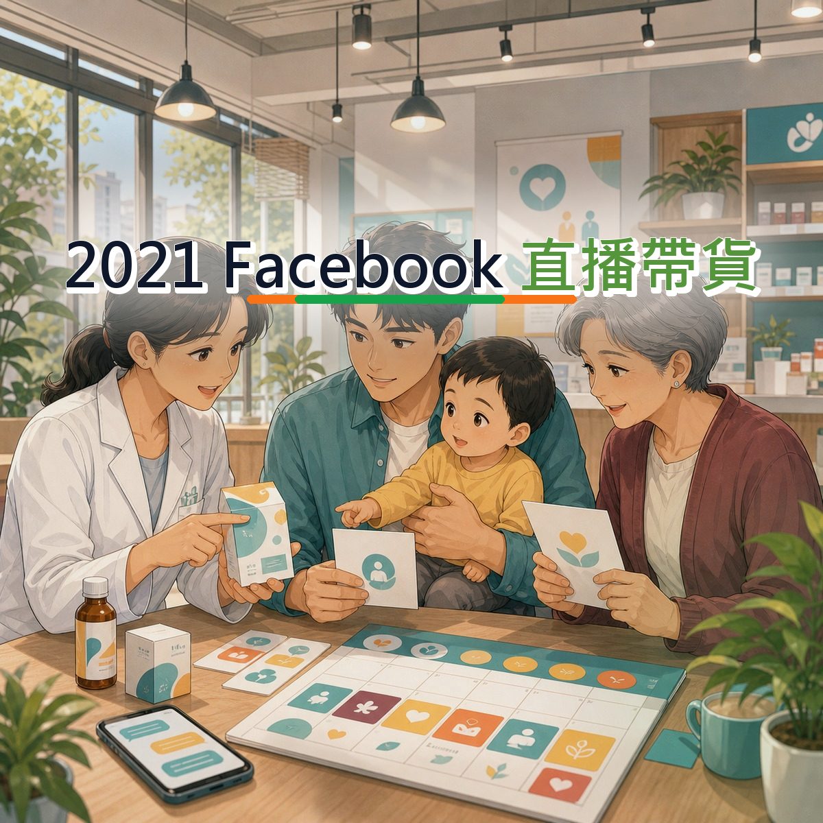 2021 Facebook 上的醫療健康決策路徑：直播帶貨執行清單｜品牌人格