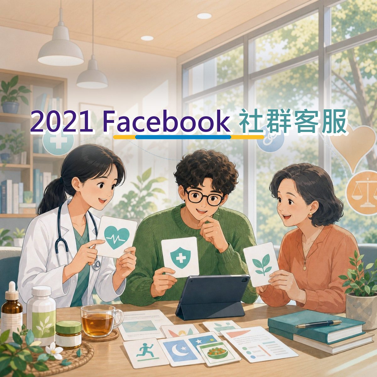 2021 醫療健康社群客服指南：Facebook 從看見到行動｜UGC Brief