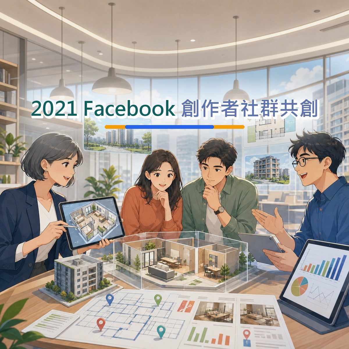 2021 Facebook 內容企劃怎麼寫？房產居家創作者社群共創拆解｜搜尋承接