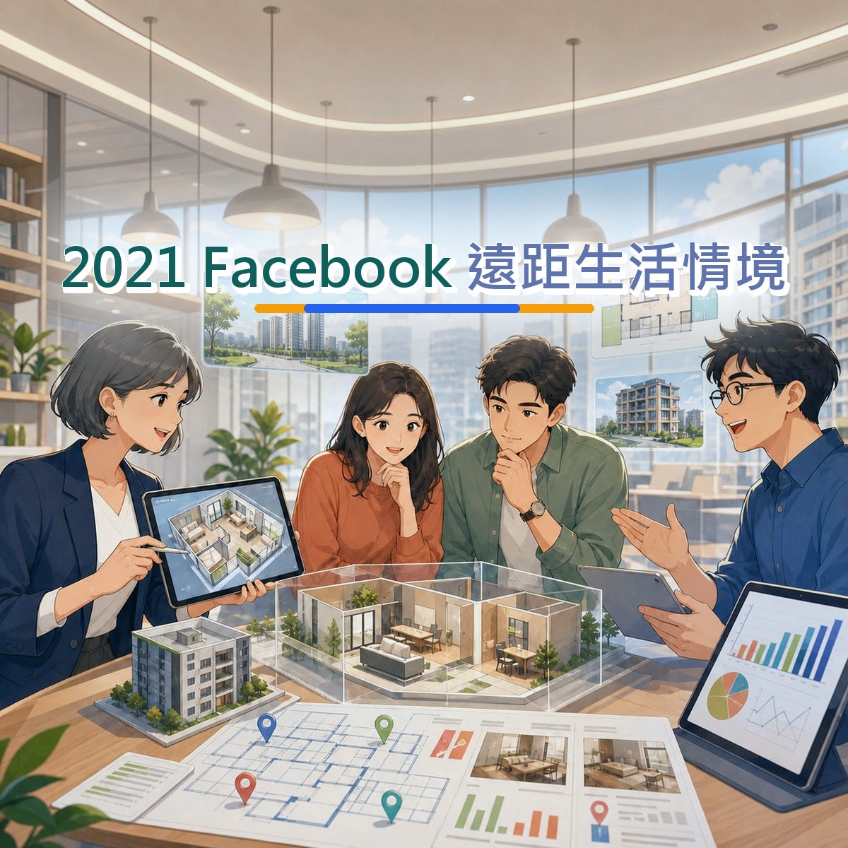 2021 房產居家遠距生活情境指南：Facebook 從看見到行動｜留言劇本