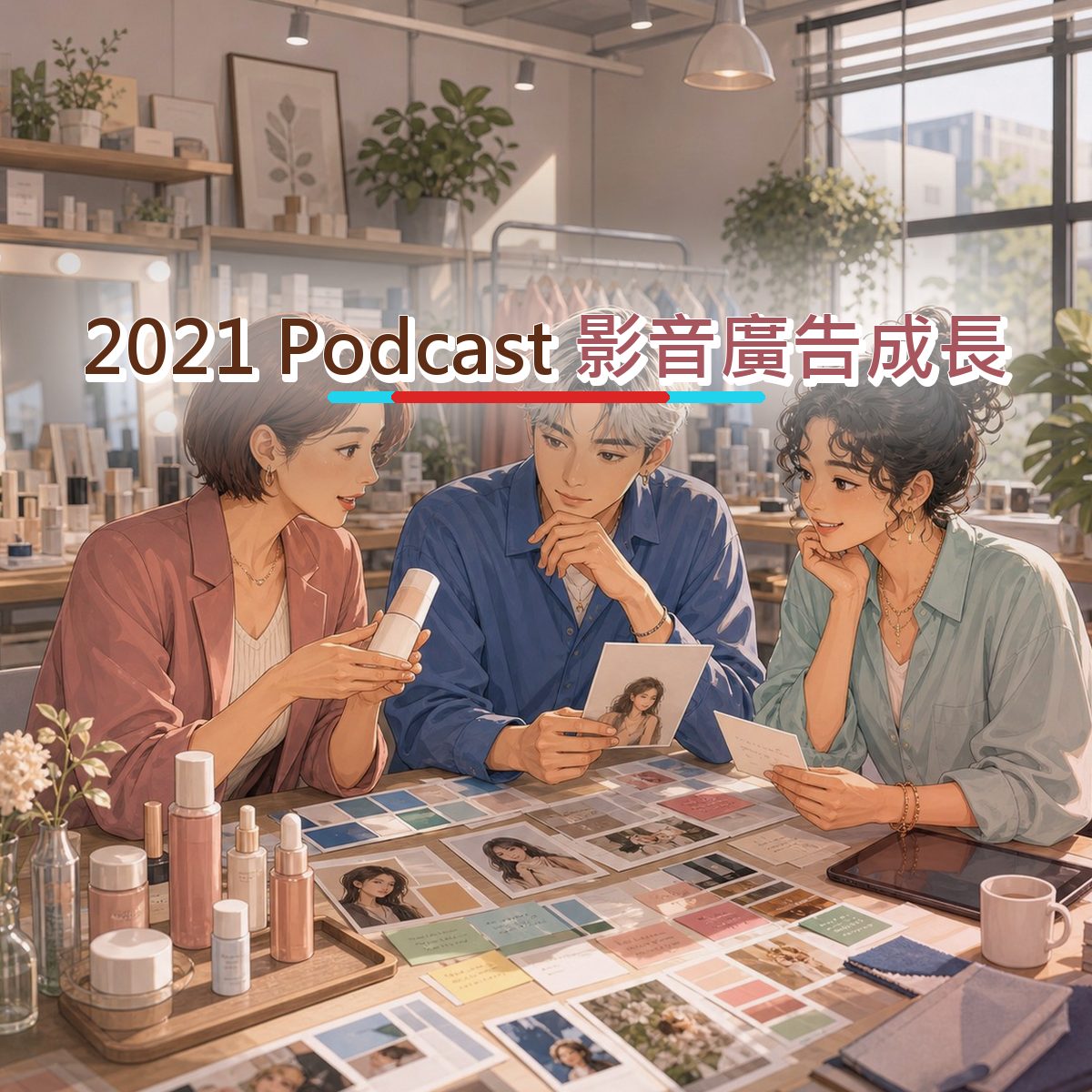 2021 影音廣告成長不是追流行：Podcast 的服飾潮流內容方法｜跨平台接力