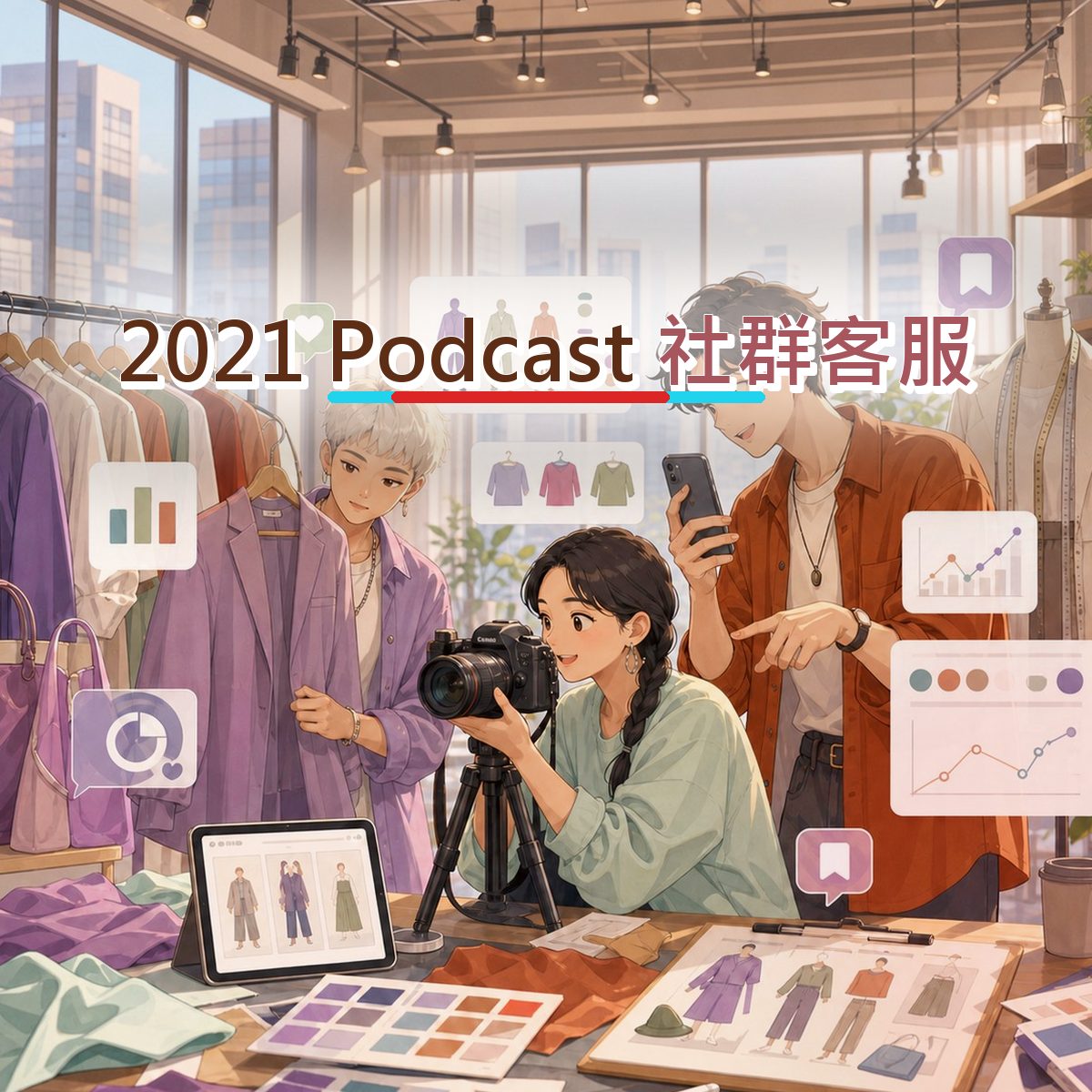 2021 服飾潮流口碑廣告：Podcast 的成效指標信任訊號｜社群客服
