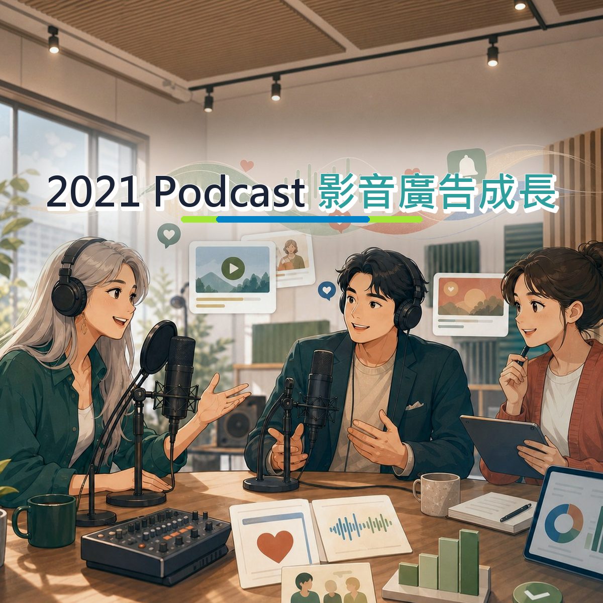 2021 影音廣告成長不是追流行：Podcast 的服飾潮流內容方法｜比較內容