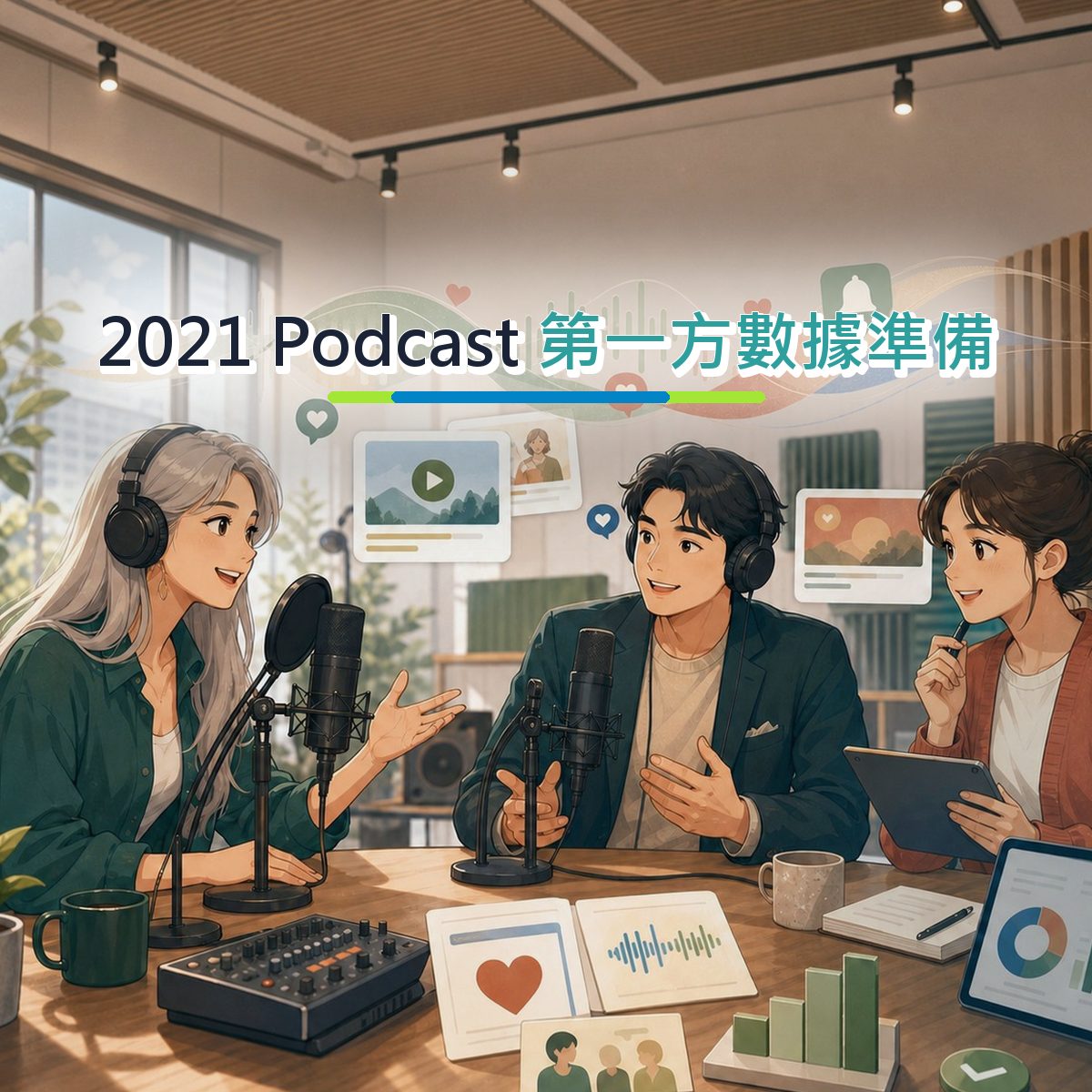2021 服飾潮流口碑廣告：Podcast 的KOC 種草信任訊號｜第一方數據準備