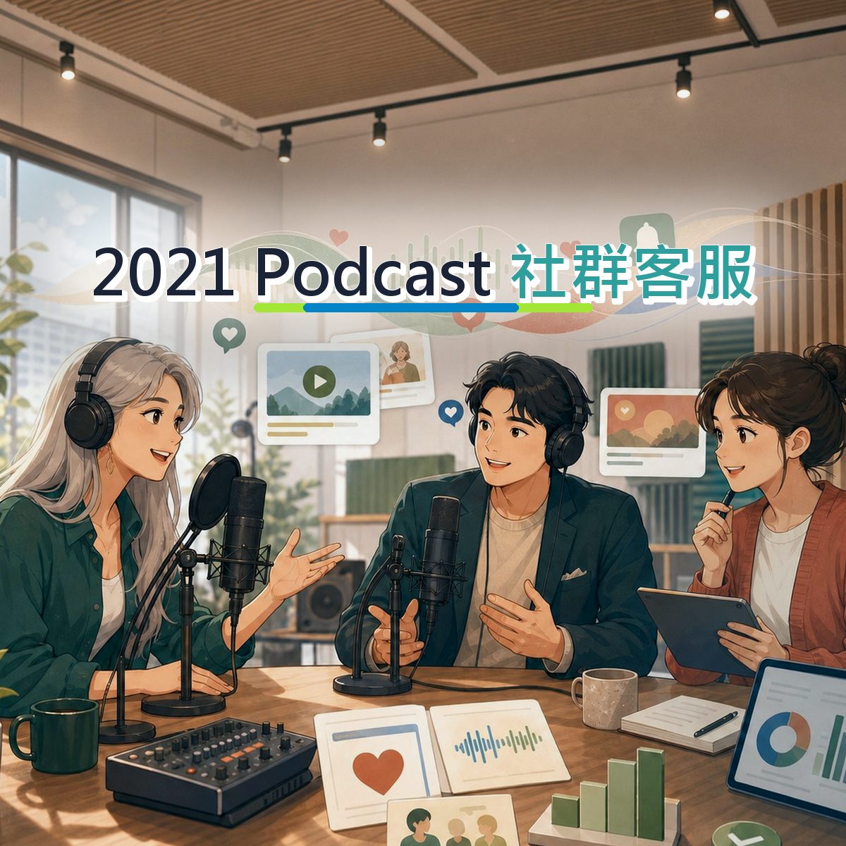 2021 服飾潮流口碑廣告：Podcast 的品牌人格信任訊號｜社群客服