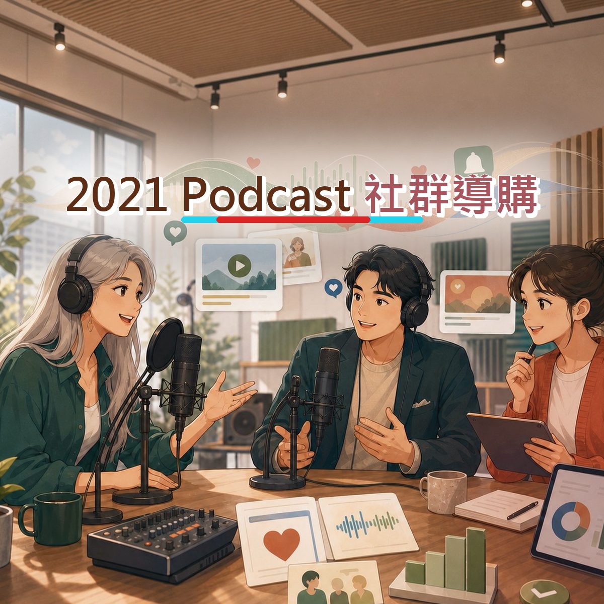 2021 社群導購不是追流行：Podcast 的金融服務內容方法｜新品暖機