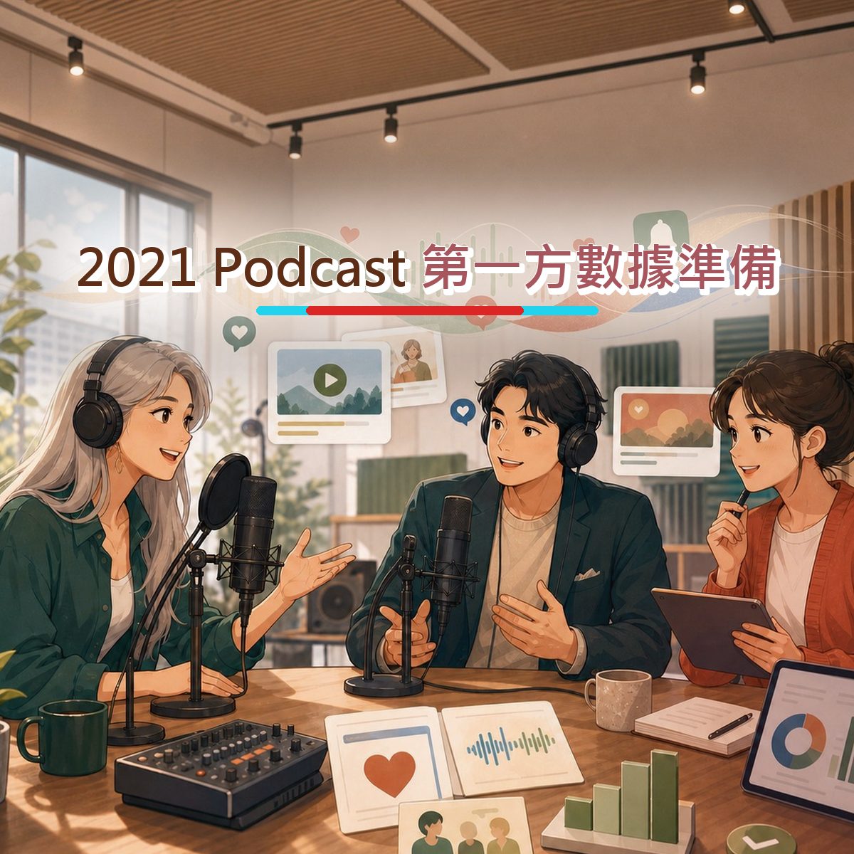 2021 Podcast 社群策略：短影音節奏如何累積口碑？｜第一方數據準備