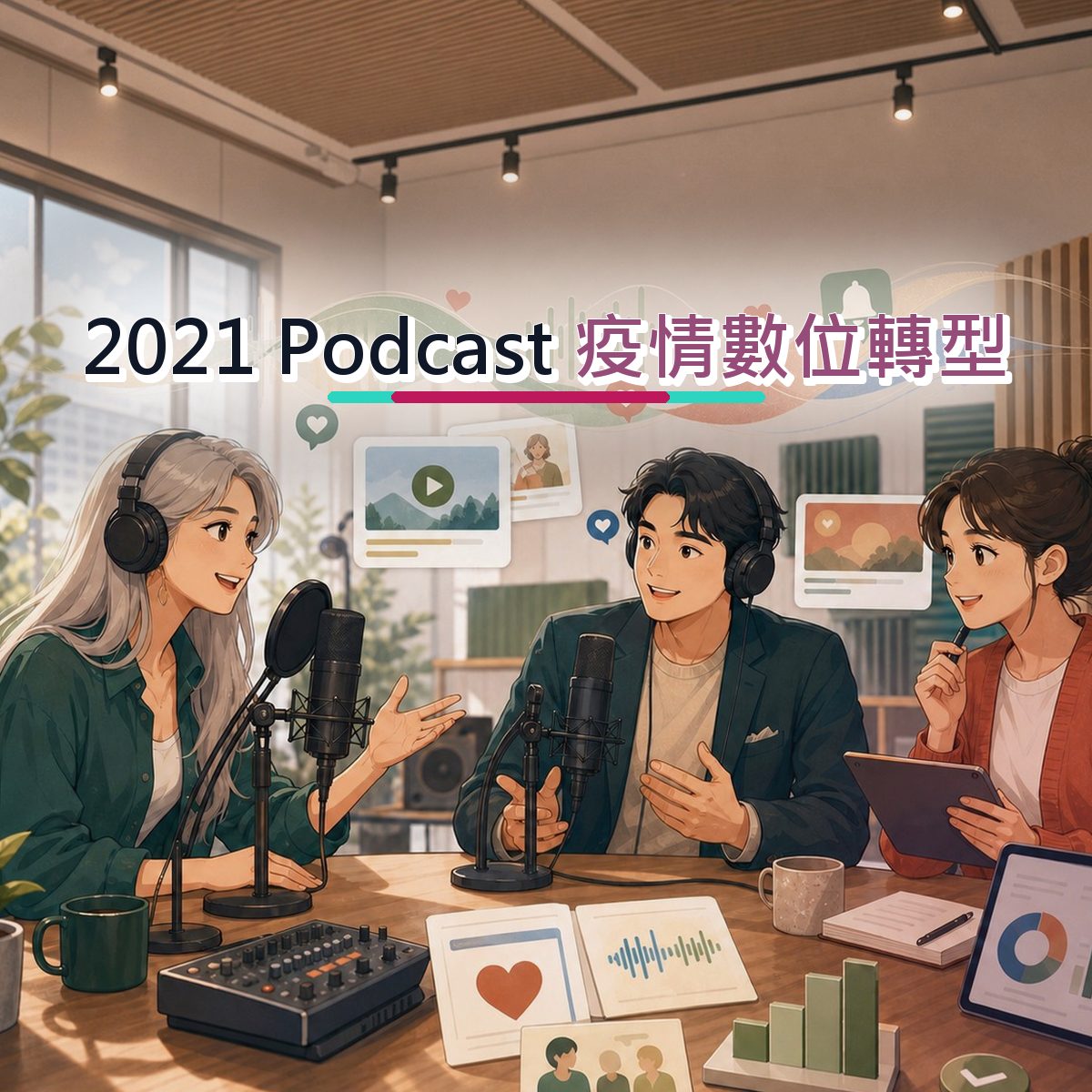 2021 疫情數位轉型不是追流行：Podcast 的教育學習內容方法｜搜尋承接