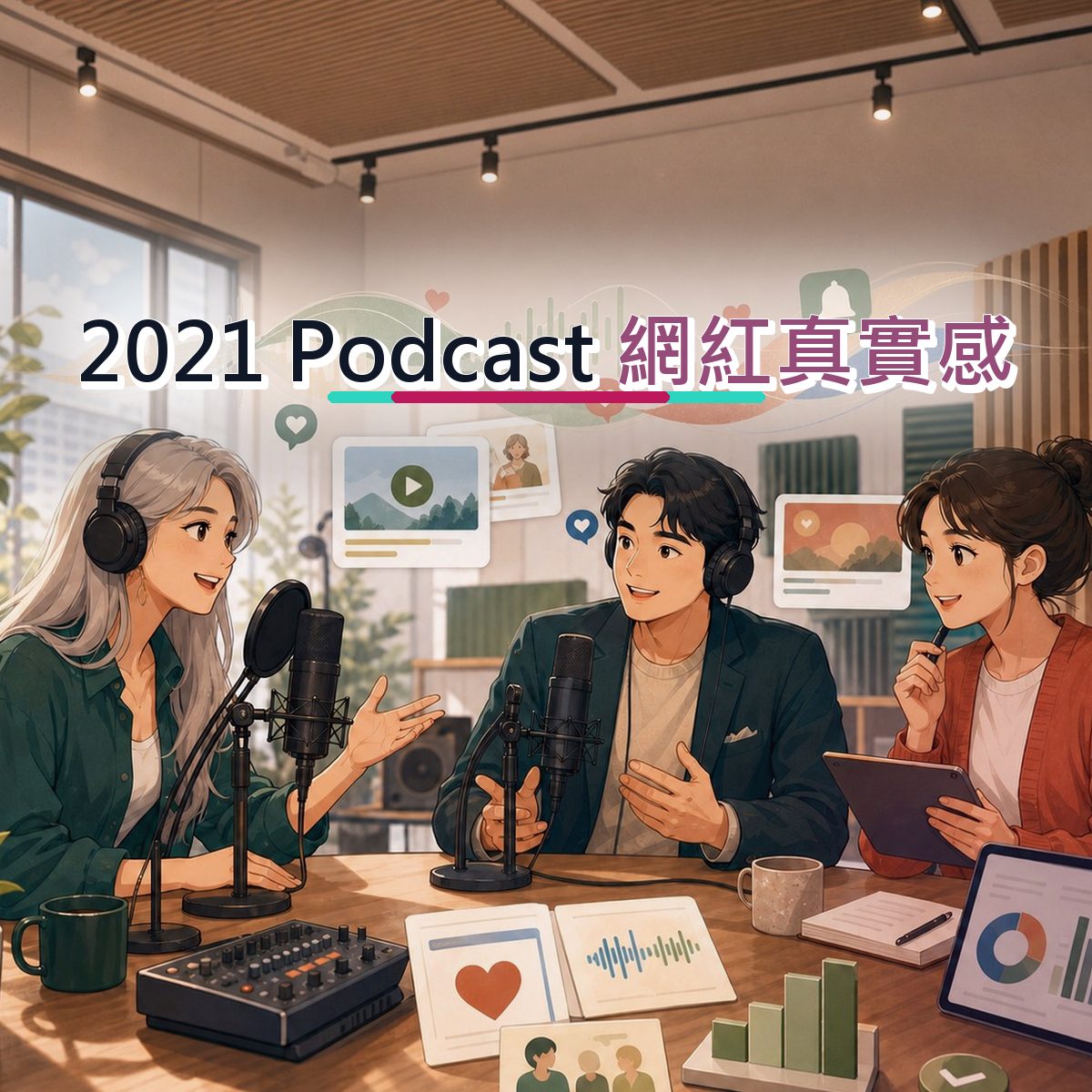 2021 教育學習在 Podcast 怎麼被相信？網紅真實感實戰｜留言劇本
