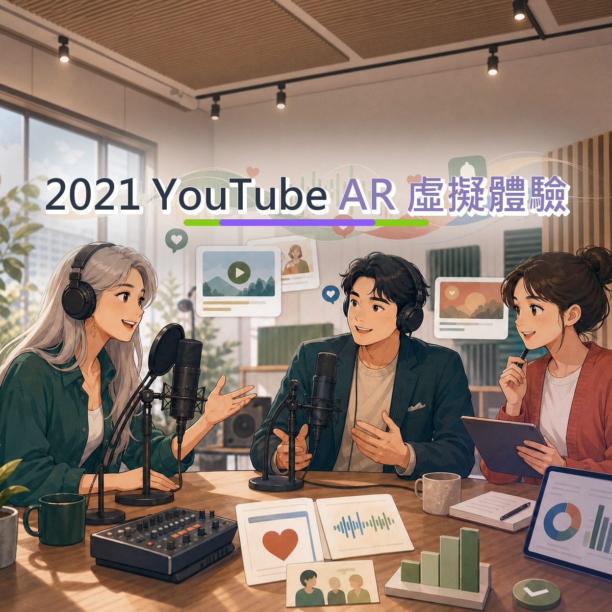 2021 AR 虛擬體驗不是追流行：YouTube 的遊戲娛樂內容方法｜短影音節奏