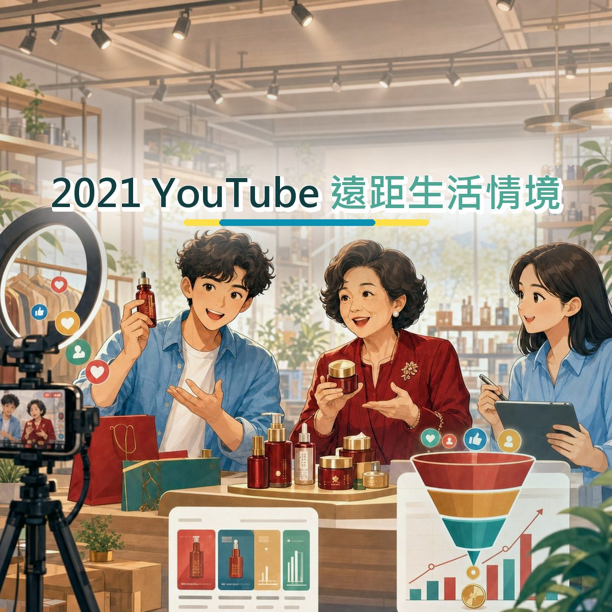 2021 零售電商在 YouTube 怎麼被相信？遠距生活情境實戰｜社群搜尋