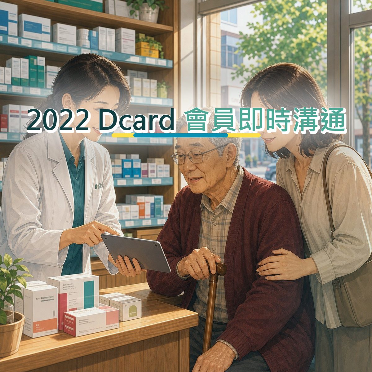 2022 在地店家口碑廣告：Dcard 的口碑月報信任訊號｜會員即時溝通