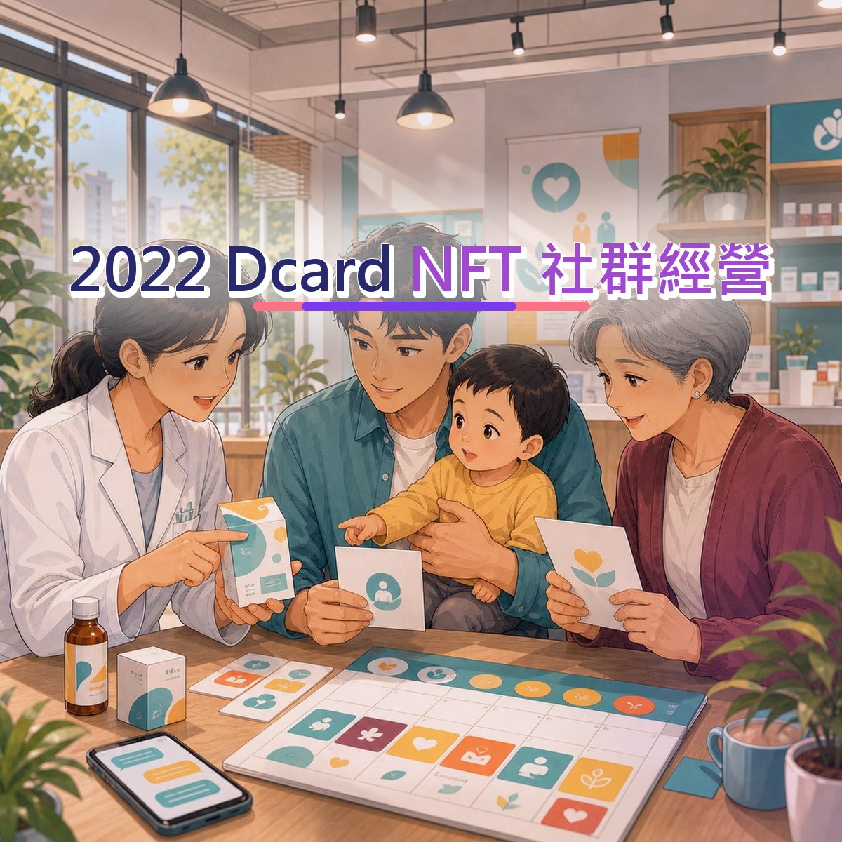 2022 NFT 社群經營不是追流行：Dcard 的母嬰家庭內容方法｜新品暖機