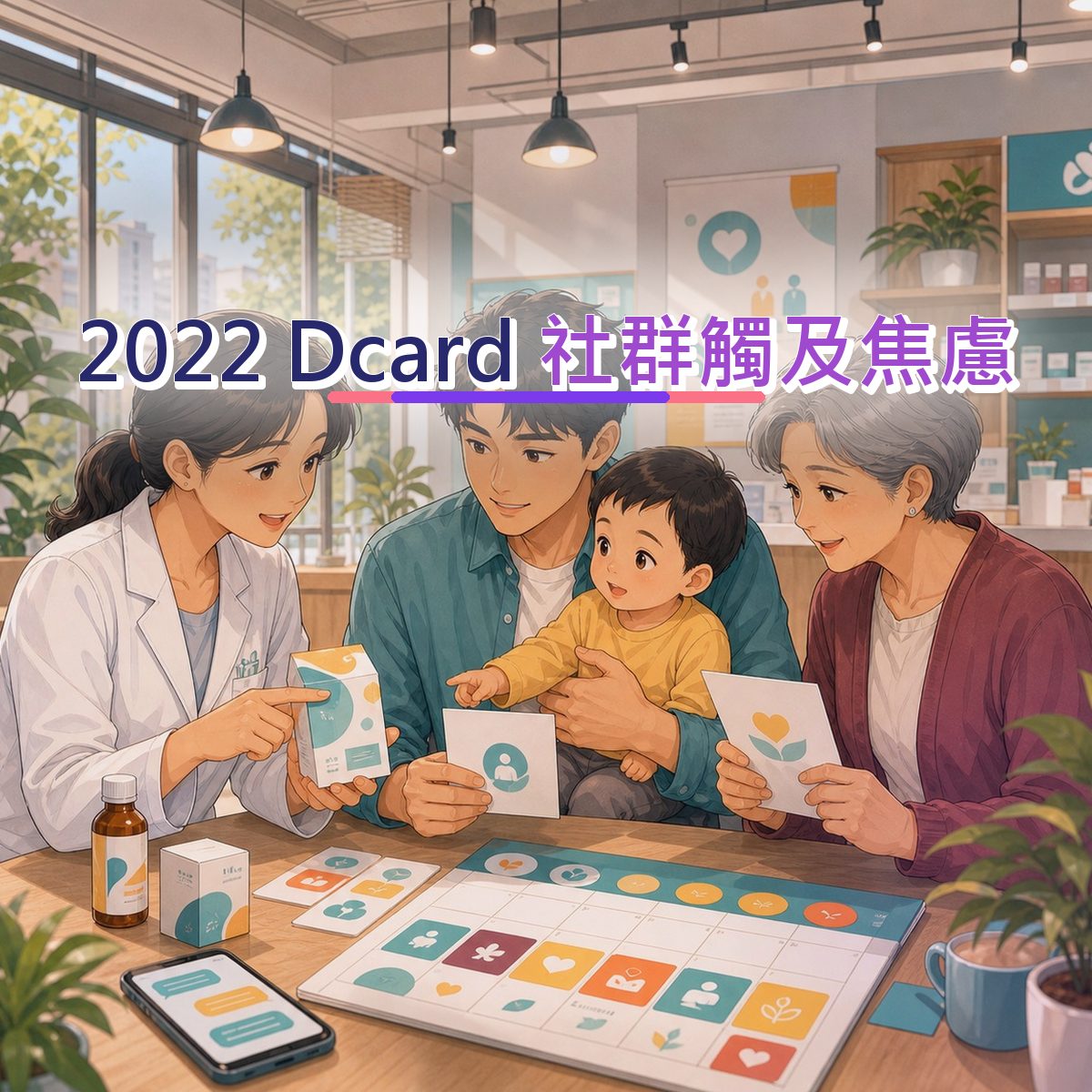 2022 母嬰家庭口碑廣告：Dcard 的搜尋承接信任訊號｜社群觸及焦慮