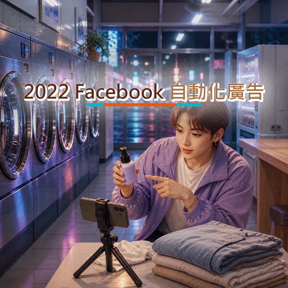 2022 Facebook 口碑企劃：用新品暖機接住美妝保養消費者｜自動化廣告
