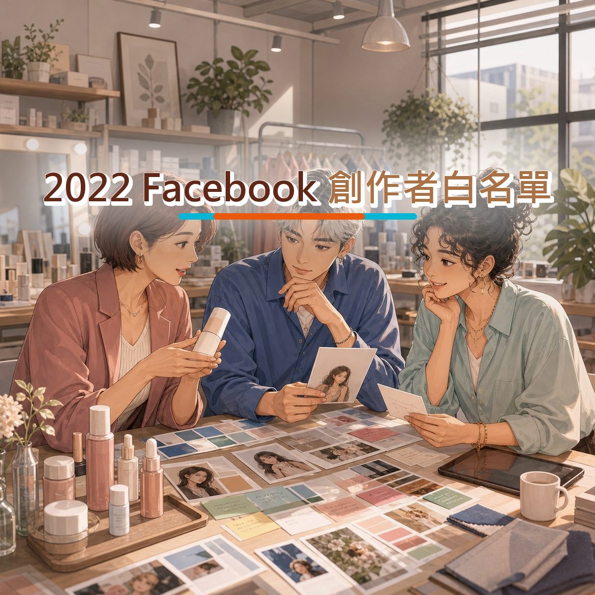 2022 Facebook 內容企劃怎麼寫？美妝保養創作者白名單拆解｜搜尋承接
