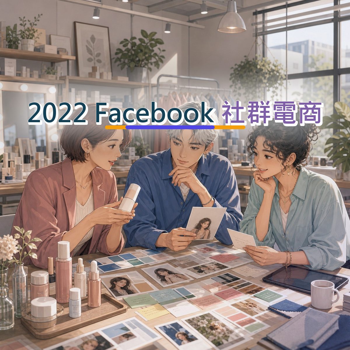 2022 Facebook 上的服飾潮流決策路徑：社群電商執行清單｜前三秒鉤子