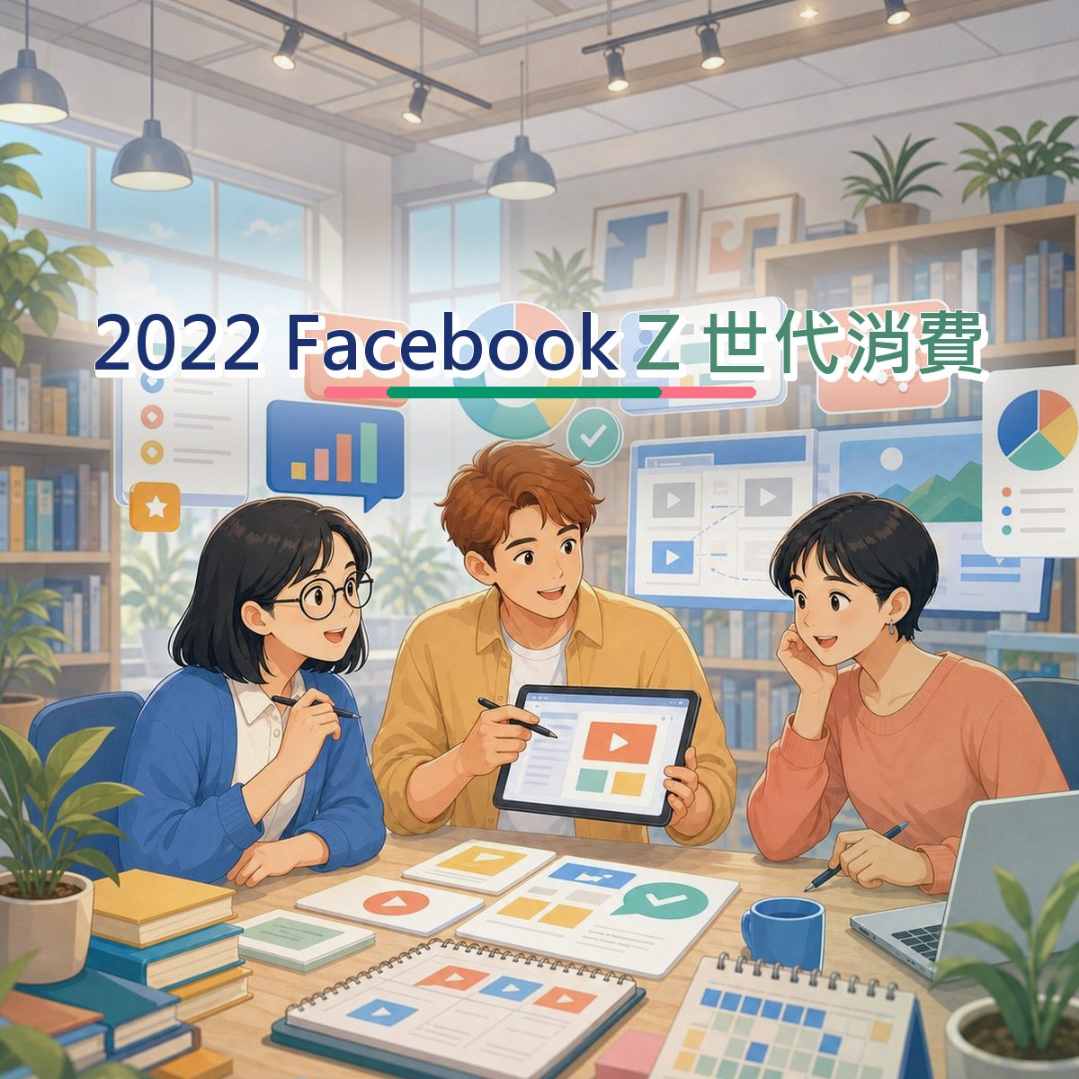 2022 教育學習Z 世代消費指南：Facebook 從看見到行動｜圈層語言