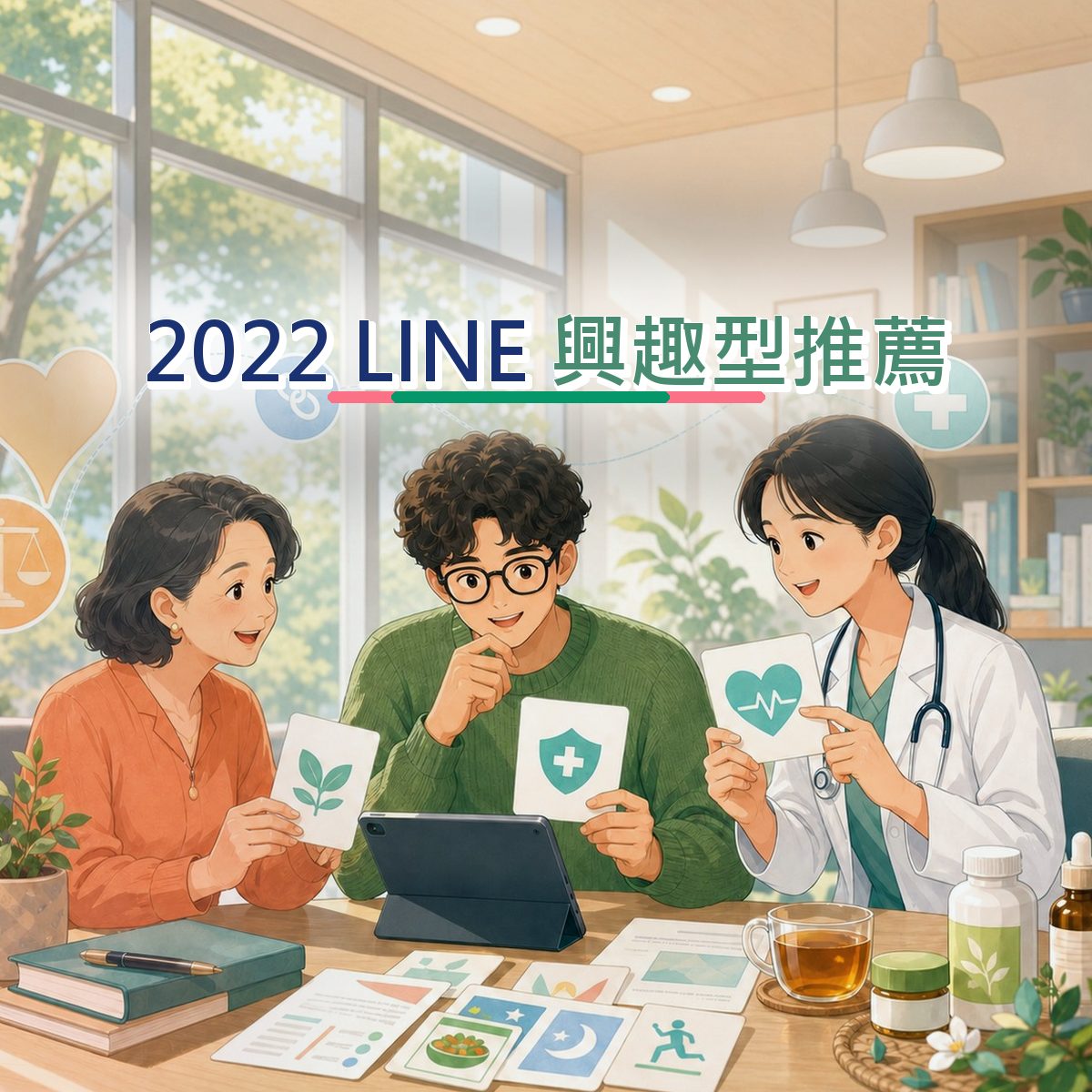 2022 LINE 口碑企劃：用圈層語言接住醫療健康消費者｜興趣型推薦